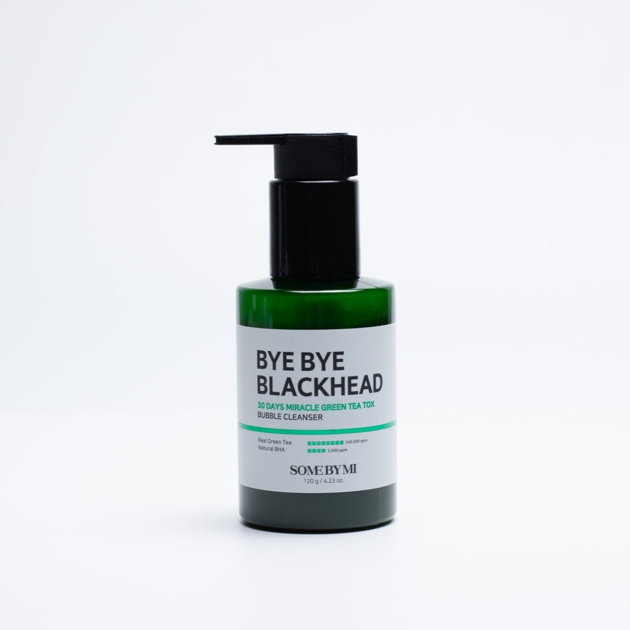 Bye Bye Blackhead  Green Tea Tox Bubble Cleanser |Limpiador de puntos negros  120g - Koelleza Store