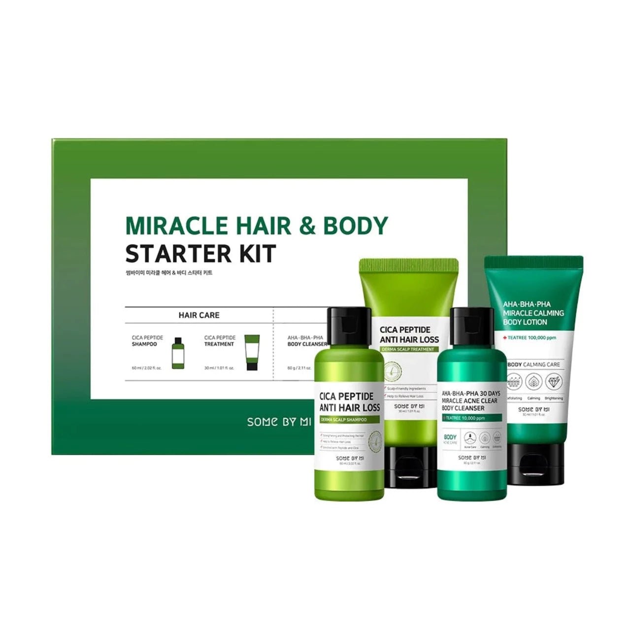 Miracle Hair & Body Starter Kit | Set para cuerpo y rostro - Koelleza Store