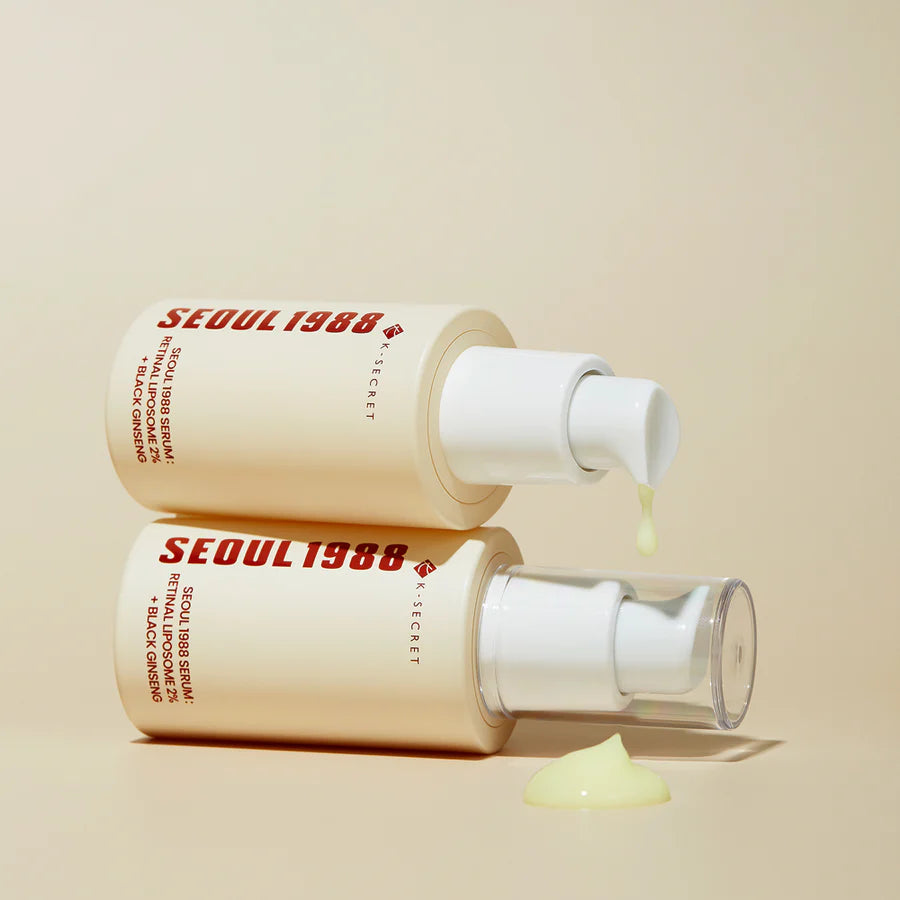 SEOUL 1988 Serum Retinal Liposome 2% + Black Ginseng (suero antiedad) - Koelleza Store