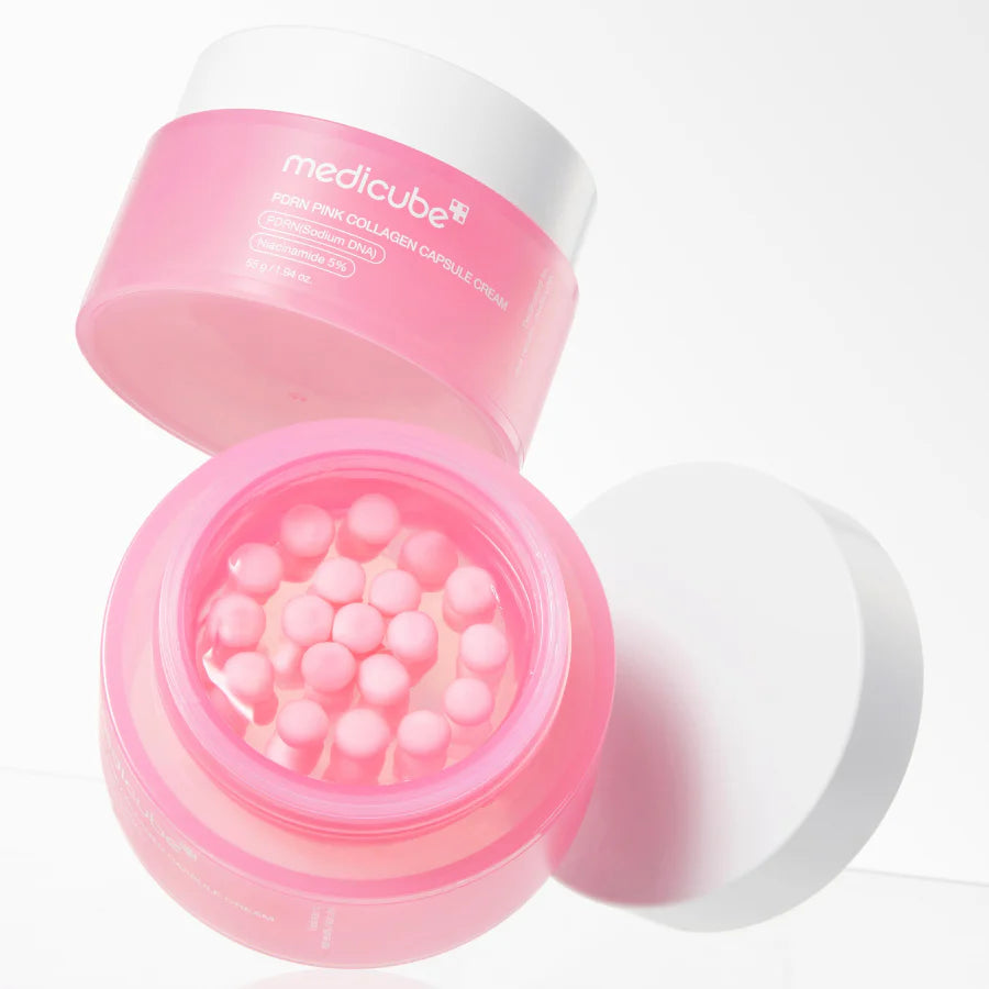 PDRN Pink Collagen Capsule Cream (crema ligera) - Koelleza Store