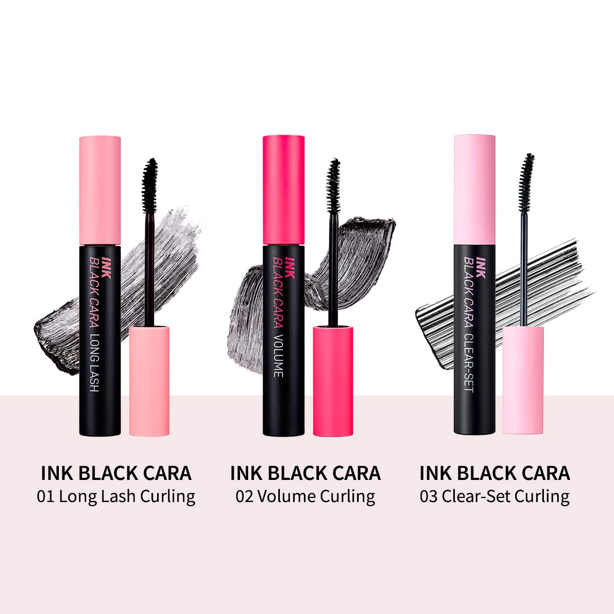 Ink Black Cara (máscara de pestañas) - Koelleza Store