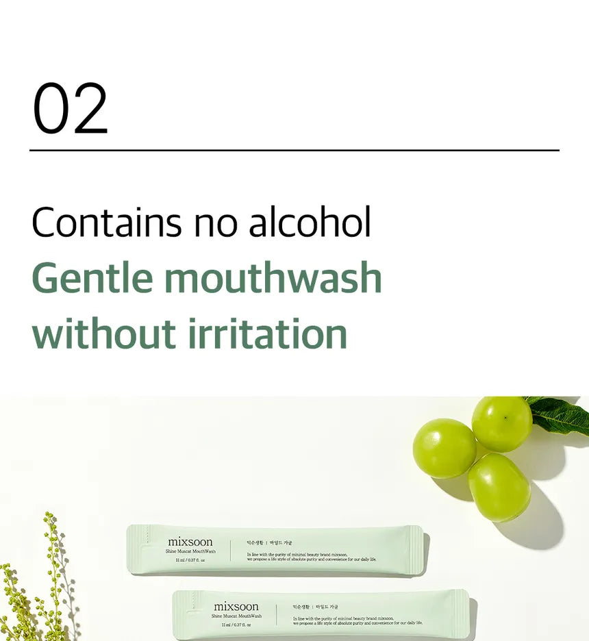 Shine Muscat Mouth Wash (enjuage bucal) - Koelleza Store