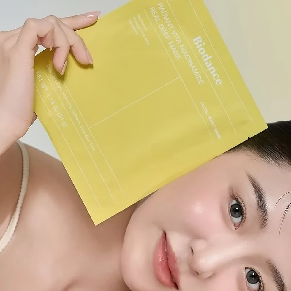 Radiant Vita Niacinamide Real Deep Mask (mascarilla iluminadora con niacinamida) - Koelleza Store
