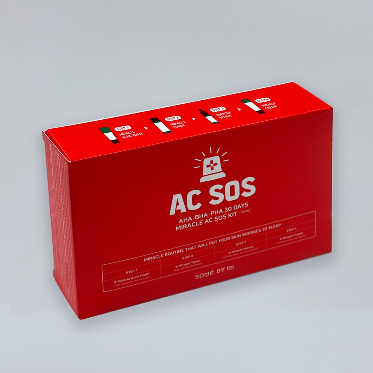 AHA BHA PHA 30 Days Miracle AC SOS Kit | Kit anti acne - Koelleza Store