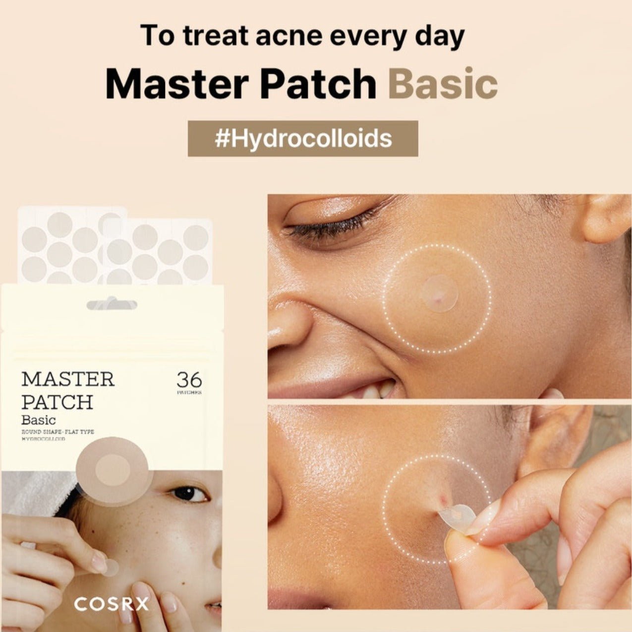 Master Patch Basic | Parche para acné.