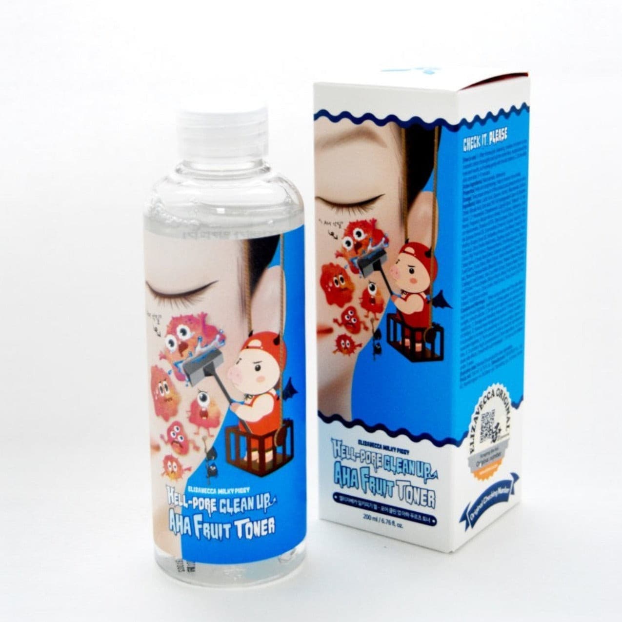Milky Piggy Hell-Pore Clean Up AHA Fruit Toner 200ml | Tónico para poros - Koelleza Store