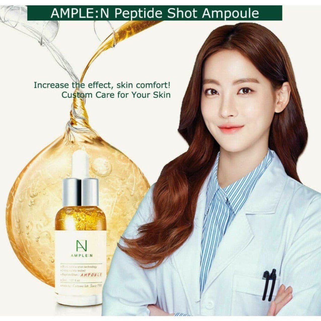 Peptide Shot Ampoule | Suero Reafirmante Antiedad - Koelleza Store