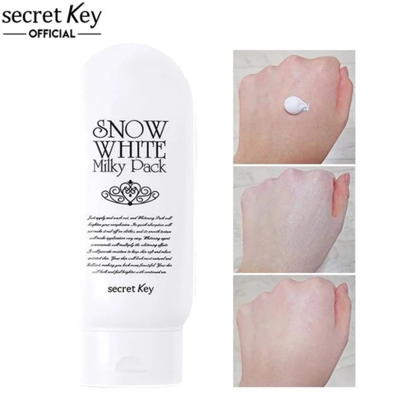 Snow White Milky Pack | Aclarante humectante 200g - Koelleza Store