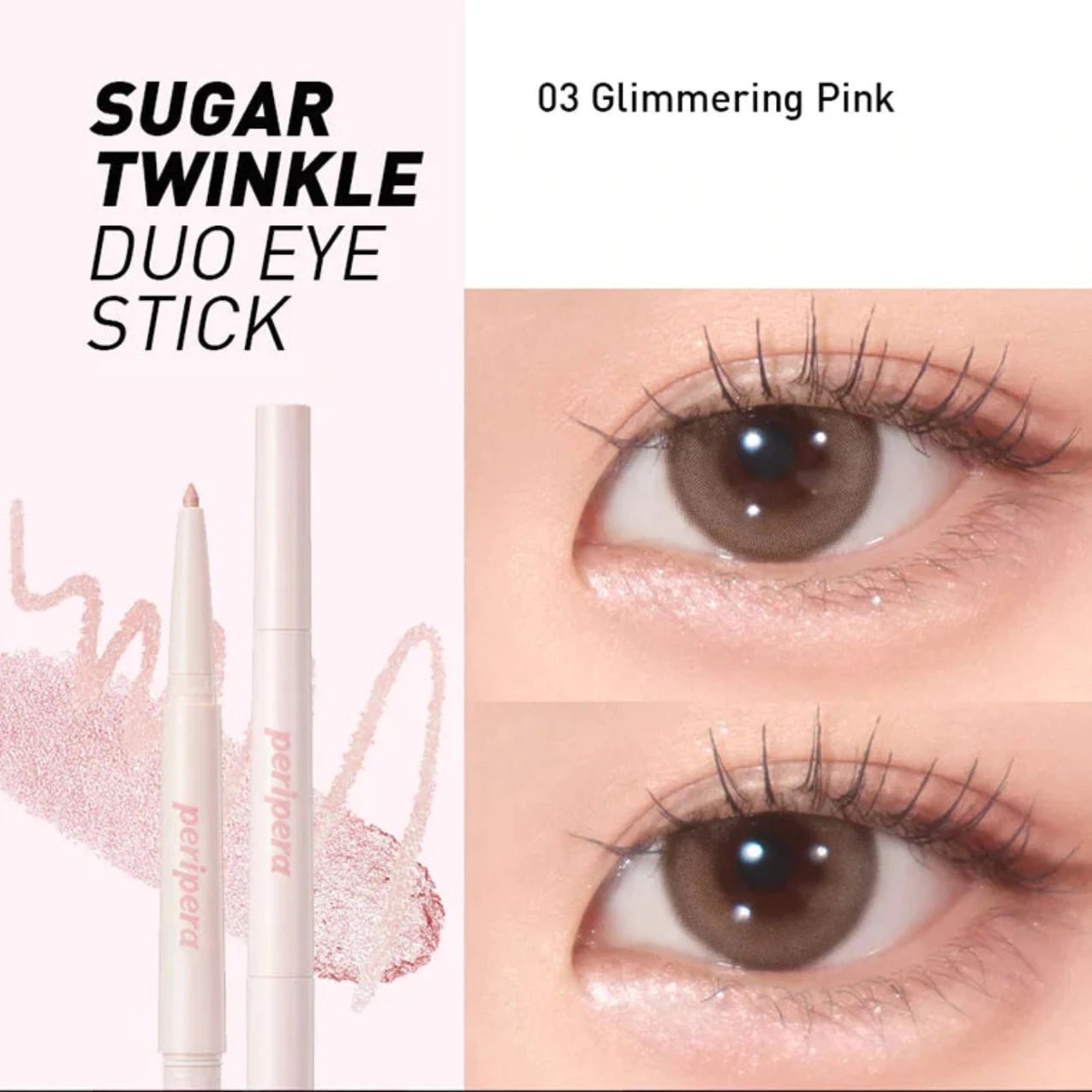 Sugar Twinkle Duo Eye Stick | Delineador para ojos con glitter - Koelleza Store