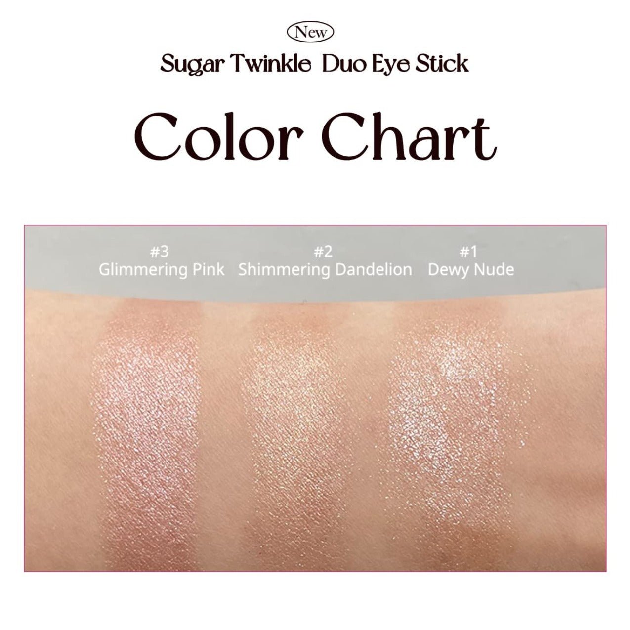 Sugar Twinkle Duo Eye Stick | Delineador para ojos con glitter - Koelleza Store