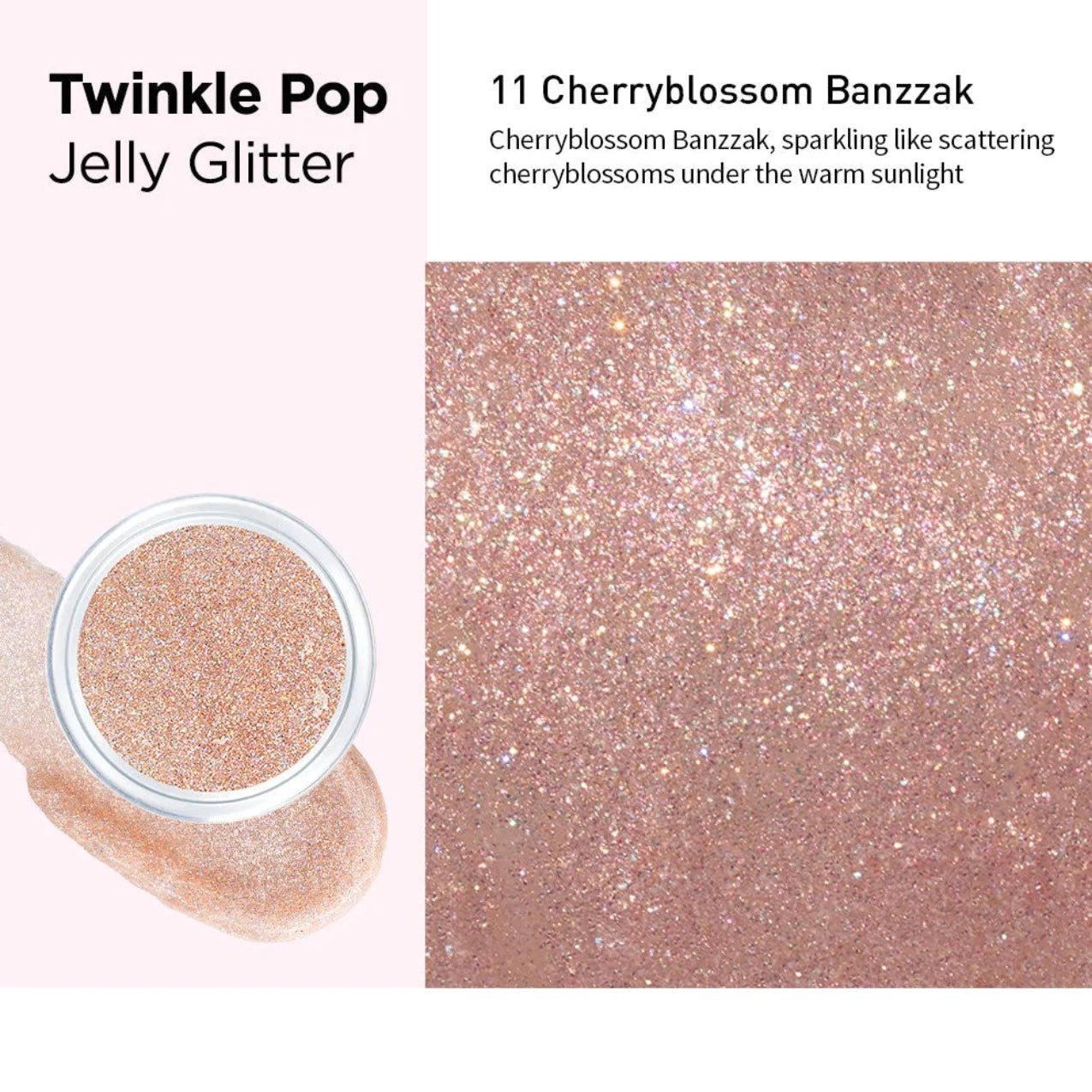 Twinkle Pop Jelly Glitter | Brillo para ojos - Koelleza Store